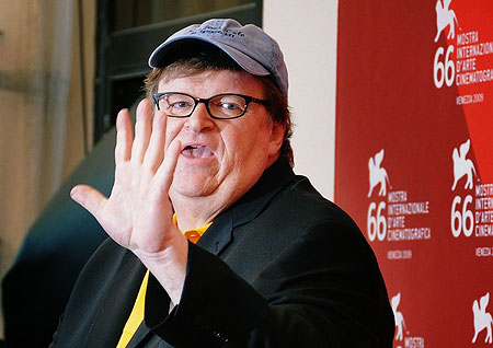 US director Michael Moore